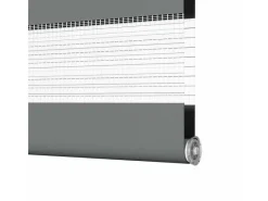 Rollos^vidaXL Doppelrollo 85x200 cm Stoffbreite 80,9 cm Polyester 4014154