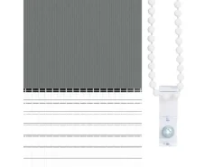 Rollos^vidaXL Doppelrollo 85x200 cm Stoffbreite 80,9 cm Polyester 4014154