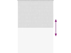 vidaXL Duschrollo 160x240 cm Seesternmuster 142863