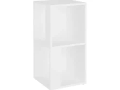 vidaXL Eckregal Weiß 33x33x67 cm Holzwerkstoff