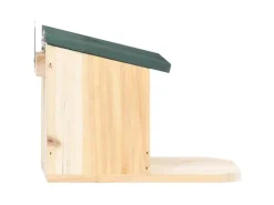 vidaXL Eichhörnchen Futterhäuser 4 Stk. Tannenholz