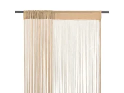 Insektenschutz^vidaXL Fadenvorhänge 2 Stk 100 x 250 cm Beige