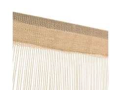 Insektenschutz^vidaXL Fadenvorhänge 2 Stk 100 x 250 cm Beige