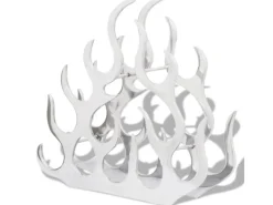 Flaschenregale^vidaXL Flaschenregal für 11 Flaschen Silbern Aluminium