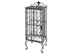 Flaschenregale^vidaXL Flaschenregal für 28 Flaschen Metall 47 x 35 x 111 cm