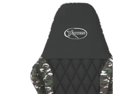 vidaXL Gaming-Stuhl mit Massagefunktion Schwarz Tarnfarben Kunstleder Modell 2