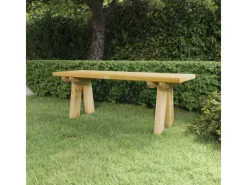 vidaXL Gartenbank 110 cm Massivholz Kiefer Imprägniert 318173