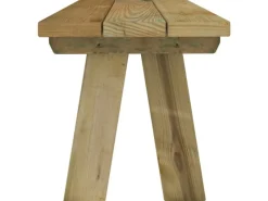 vidaXL Gartenbank 110 cm Massivholz Kiefer Imprägniert 318173