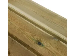 vidaXL Gartenbank 110 cm Massivholz Kiefer Imprägniert 318173