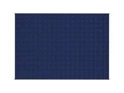 vidaXL Gewichtsdecke Blau 140x200 cm 10 kg Stoff