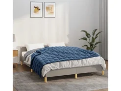 vidaXL Gewichtsdecke Blau 150x200 cm 7 kg Stoff Modell 1