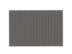 Überwürfe|Decken^vidaXL Gewichtsdecke Grau 122x183 cm 5 kg Stoff Modell 1