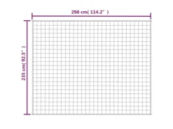 Decken^vidaXL Gewichtsdecke Hellcreme 235x290 cm 15 kg Stoff Modell 1