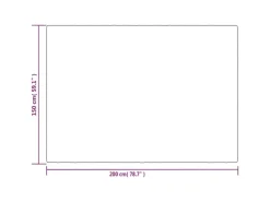Decken^vidaXL Gewichtsdecke mit Bezug Grau 150x200 cm 11 kg Stoff