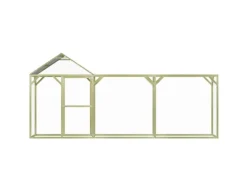 vidaXL Hühnerkäfig 4,5x1,5x2 m Imprägniertes Kiefernholz