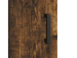 vidaXL Highboard Räuchereiche 69,5x34x180 cm Holzwerkstoff 3198534