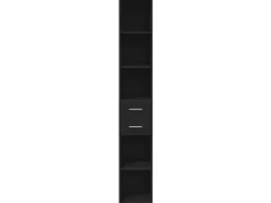 Sideboards|Kommode^vidaXL Highboard Schwarz 30x42,5x185 cm Holzwerkstoff 846237