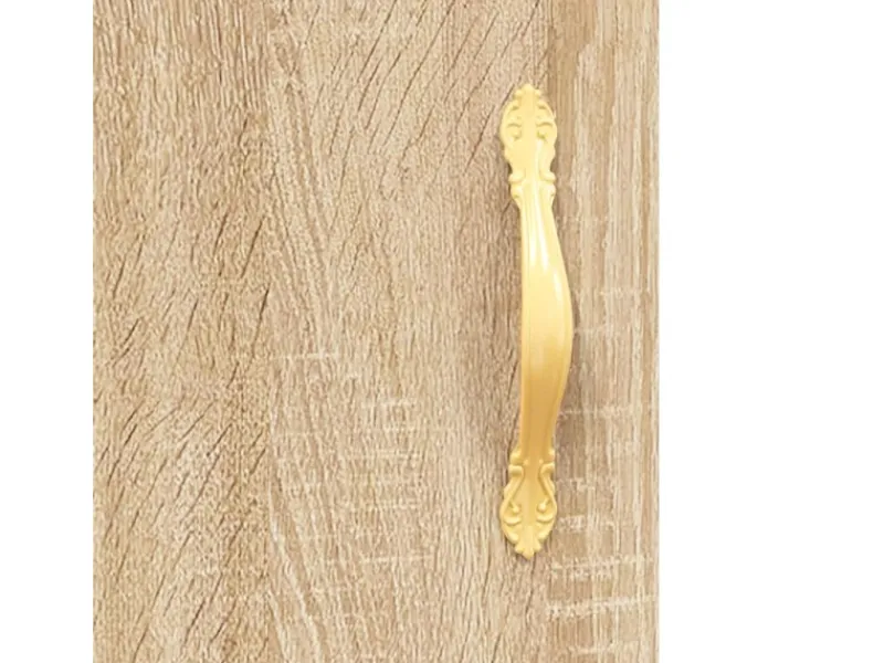vidaXL Highboard Sonoma-Eiche 69,5x34x180 cm Holzwerkstoff 3198324