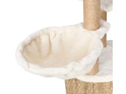 vidaXL Katzen-Kratzbaum 126 cm Seegras