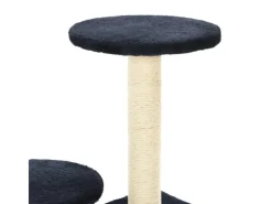 Katzenbedarf^vidaXL Katzen-Kratzbaum Sisal 60 cm Dunkelblau
