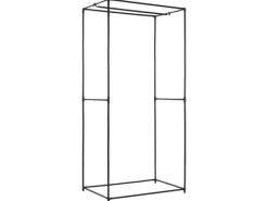 Schränke^vidaXL Kleiderschrank Schwarz 75×50×160 cm