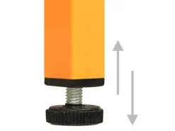 Schränke^vidaXL Kleiderschrank Senfgelb 90x50x180 cm Stahl