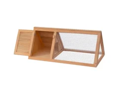 Kleintierbedarf^vidaXL Kleintier-/Kaninchenstall Holz Modell 1