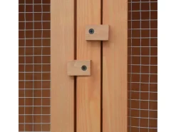 Kleintierbedarf^vidaXL Kleintier-/Kaninchenstall 6 Boxen Holz