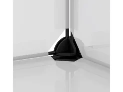 vidaXL Kleintierkäfig Transparent 142x74x93 cm PP und Stahl