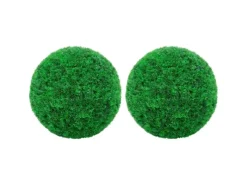 Kunstpflanzen^vidaXL Künstliche Buchsbaumkugeln 2 Stk 35 cm