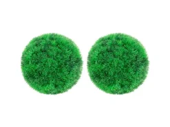 Kunstpflanzen^vidaXL Künstliche Buchsbaumkugeln 2 Stk 22 cm