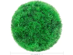 Kunstpflanzen^vidaXL Künstliche Buchsbaumkugeln 2 Stk 22 cm