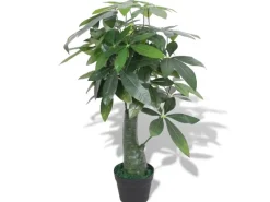 Kunstpflanzen^vidaXL Künstliche Glückskastanie mit Topf 85 cm Grün