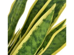 Kunstpflanzen^vidaXL Künstliche Sansevieria Bogenhanf mit Topf 90 cm Grün