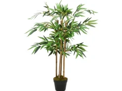 Kunstpflanzen^vidaXL Künstlicher Bambus Twiggy mit Topf 90 cm