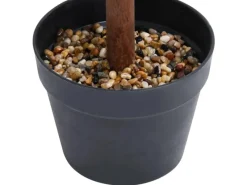 Kunstpflanzen^vidaXL Künstlicher Buchsbaum mit Topf Kugelform Grün 90 cm