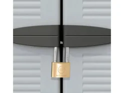 vidaXL Kunststoffschrank 68x39x171,5 cm Modell 3