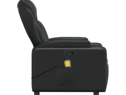 Sessel^vidaXL Massagesessel Schwarz Kunstleder Modell 6