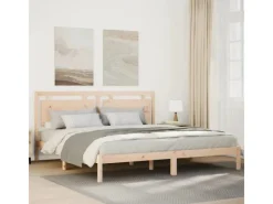 vidaXL Massivholzbett Extra Lang ohne Matratze 200x220 cm 3309207
