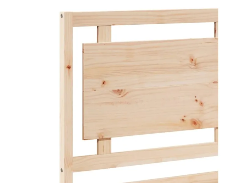 vidaXL Massivholzbett Extra Lang ohne Matratze 200x220 cm 3309207