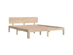 Ostern^vidaXL Massivholzbett Kiefer 160x200 cm1137078