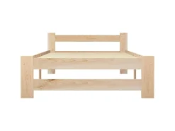 Betten^vidaXL Massivholzbett Kiefer 90x200 cm649440