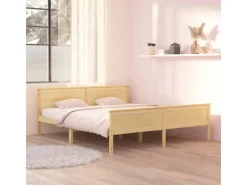 Betten^vidaXL Massivholzbett Kiefer 180x200 cm1115514