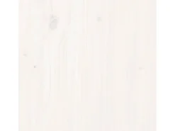 vidaXL Massivholzbett Weiß 180x200 cm Kiefer 6FT Super King1399974
