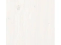 vidaXL Massivholzbett Weiß 90x200 cm1279649