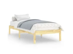 Betten^vidaXL Massivholzbett 90x190 cm 3FT Single1134883