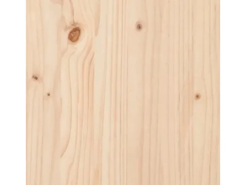 Betten^vidaXL Massivholzbett 200x200 cm Kiefer 823424