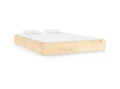 vidaXL Massivholzbett 200x200 cm1279613