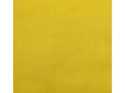 Hocker^vidaXL Ohrensessel mit Hocker Senfgelb Samt