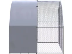 Kleintierbedarf^vidaXL Outdoor-Hühnerstall 3x2x2 m Verzinkter Stahl